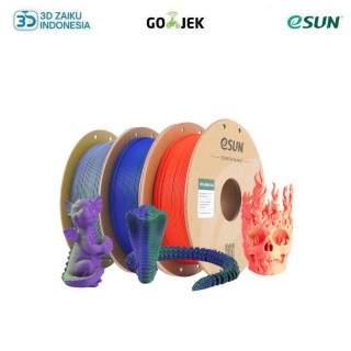 eSUN PLA Matte Dual Color 3D Filament Warna Soft Neat Winding Lebih Kuat 